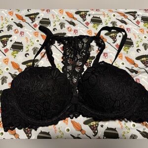 VS PINK Elegant Black Lace Bra
